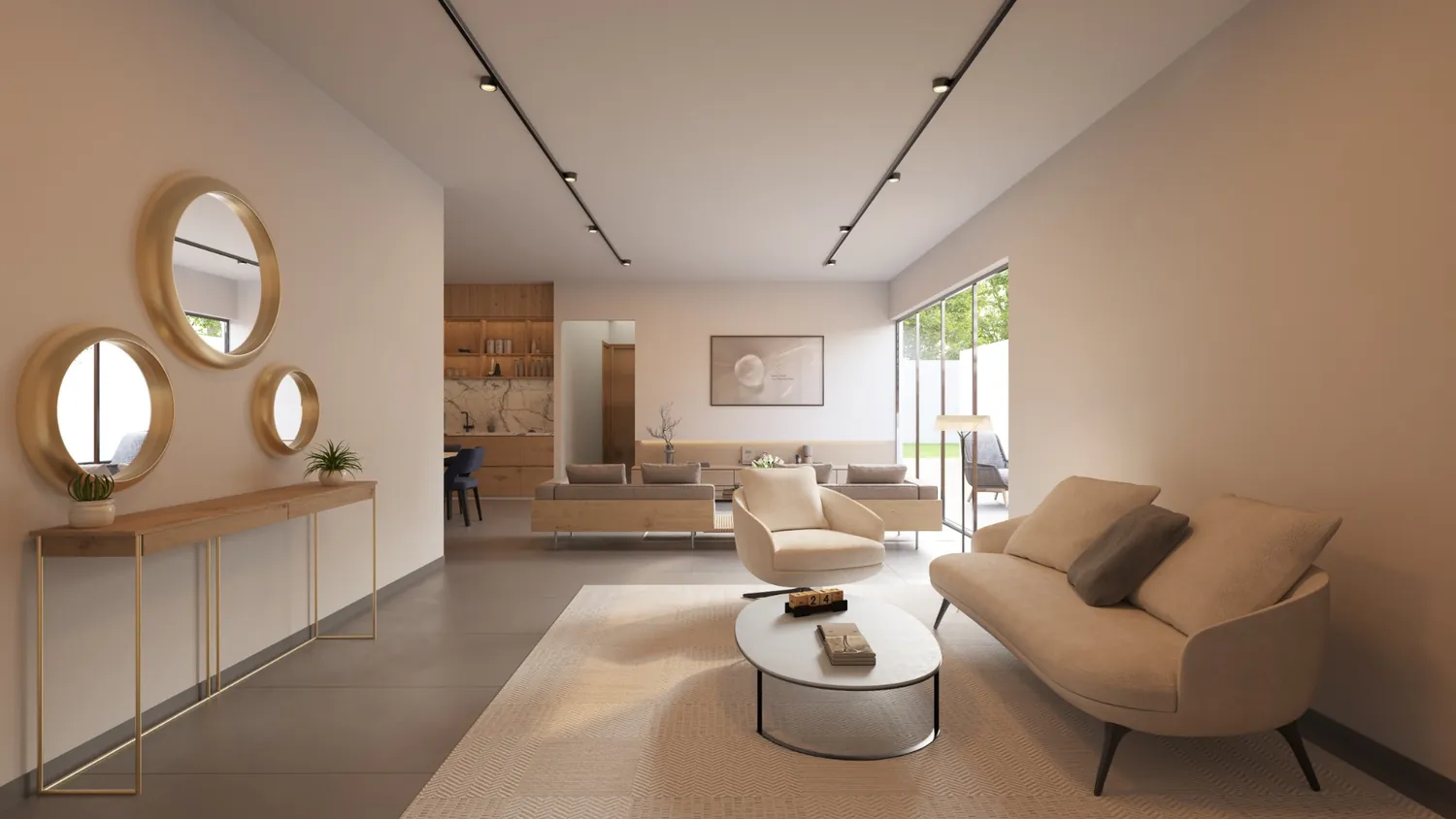 Villa lounge interior